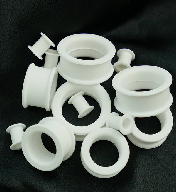 Kaos White Silicone Tunnels