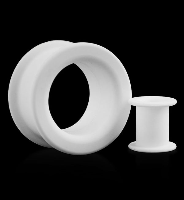 Kaos White Silicone Tunnels