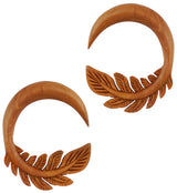 Foliage Wooden Spiral Hangers