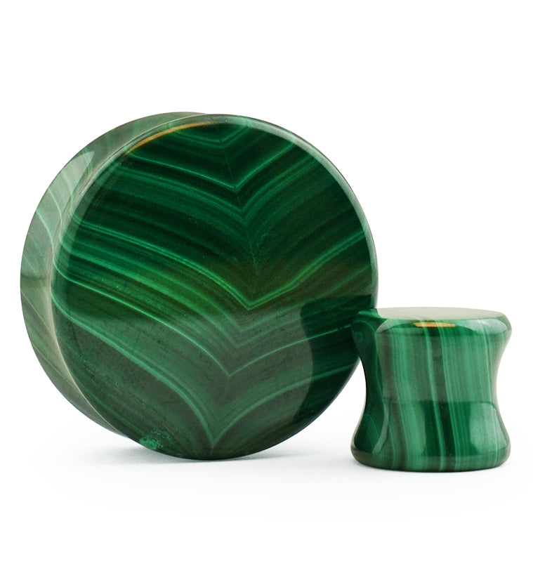 Malachite Stone Plugs