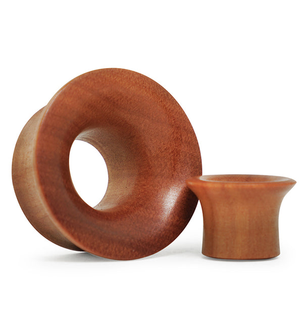 Saba Wood Mayan Flare Tunnel Plugs