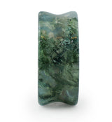 Moss Agate Stone Plugs