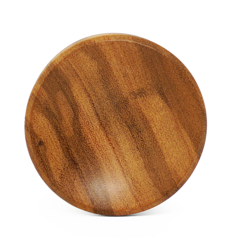 Olive Wood Concave Plugs