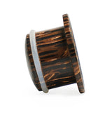 Single Flare Palm Wood Plugs