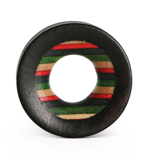 Rasta Stripe Skateboard Concave Tunnel Plugs