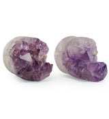 Raw Amethyst Plugs 7/8" (22mm) Version 3