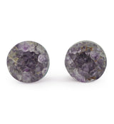 Raw Amethyst Plugs 0G (8mm) Version 10