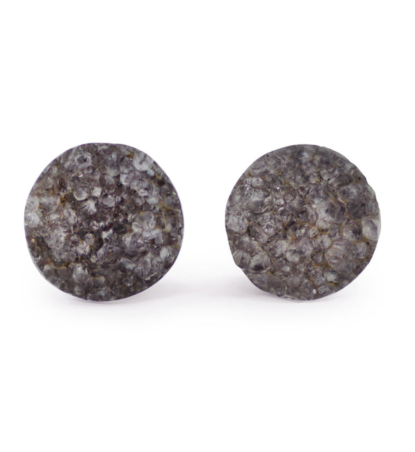 Raw Amethyst Plugs 00G (10mm) Version 2