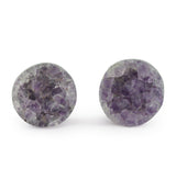 Raw Amethyst Plugs 00G (10mm) Version 3