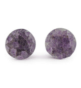 Raw Amethyst Plugs 00G (10mm) Version 4