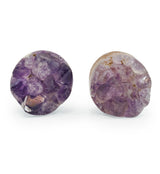 Raw Amethyst Plugs 3-4" (19mm) Version 6