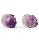 Raw Amethyst Plugs 5/8" (16mm) Version 11