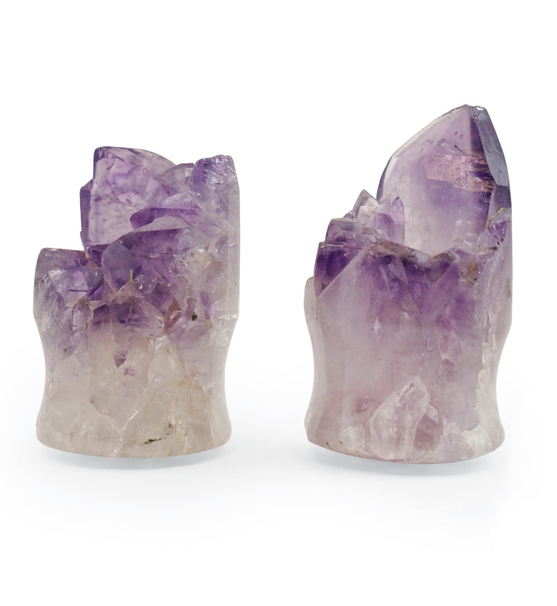 Raw Amethyst Plugs 5/8" (16mm) Version 2