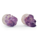 Raw Amethyst Plugs 5/8" (16mm) Version 6