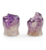 Raw Amethyst Plugs 5/8" (16mm) Version 6