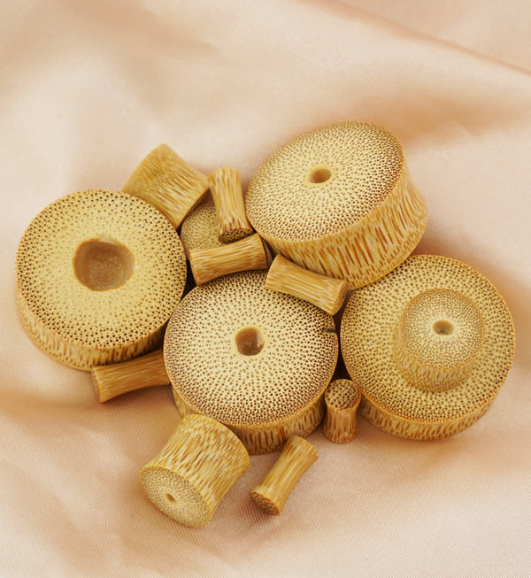 Raw Bamboo Plugs