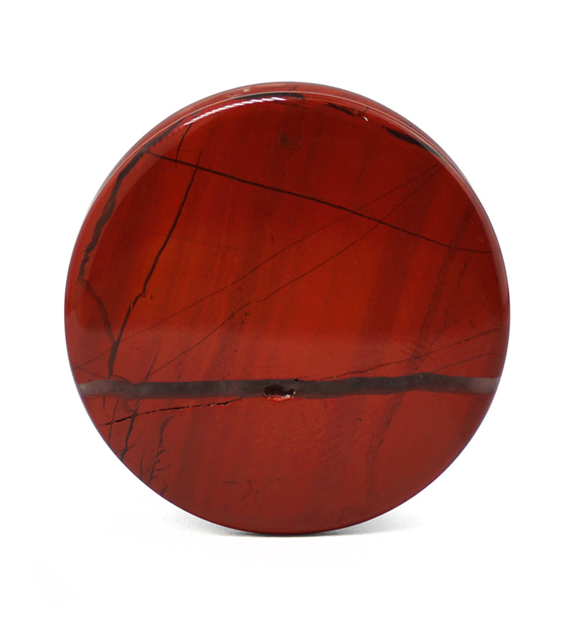 Red Jasper Stone Plugs