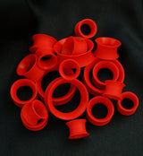 Kaos Red Silicone Skin Eyelets