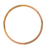 Rose Gold Anodized Titanium Hinged Segment Hoop Ring