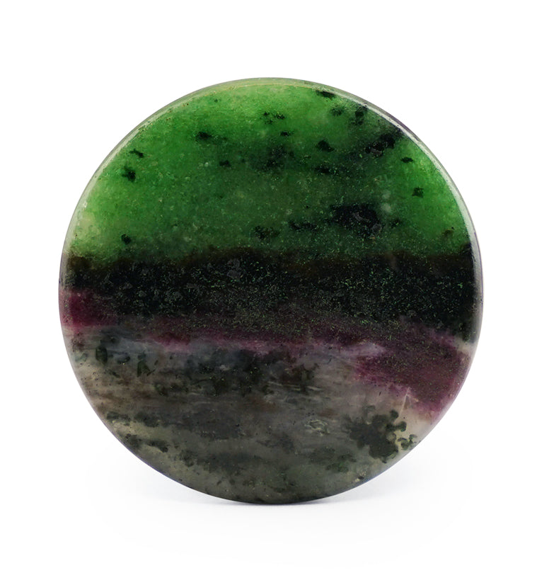 Ruby Zoisite Stone Plugs