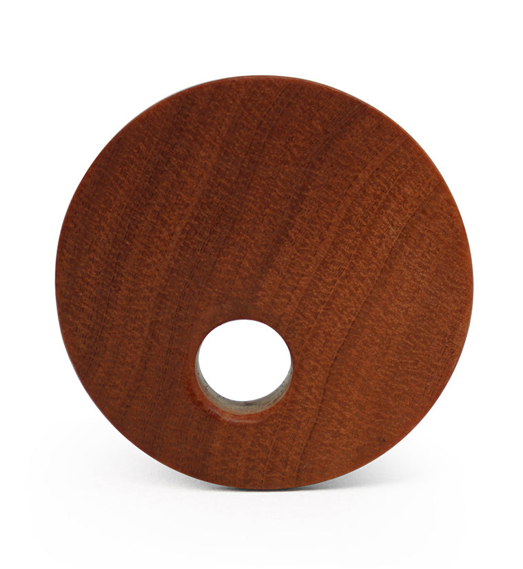 Round Void Saba Wood Plugs