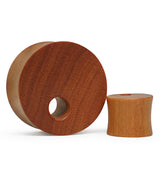 Round Void Saba Wood Plugs