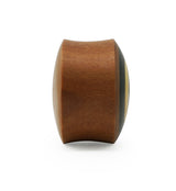 Saba Wood Plugs with Target Arang Wood Inlay