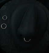 Seamless Titanium Hoop Ring