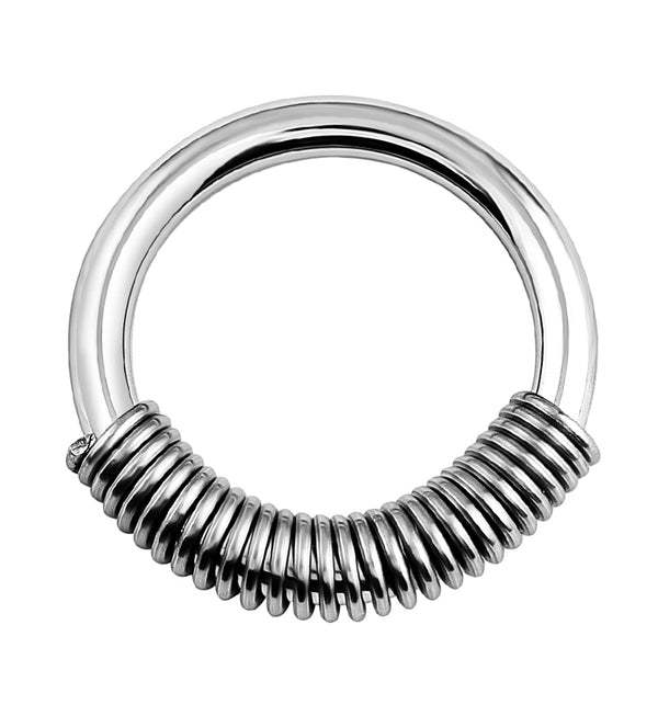 Spring Stainless Steel Hoop Ring