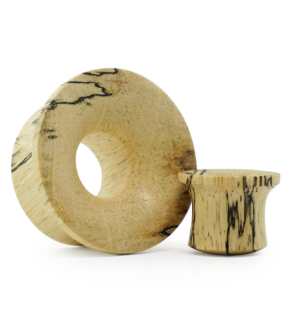 Tamarind Wood Mayan Flare Tunnel Plugs