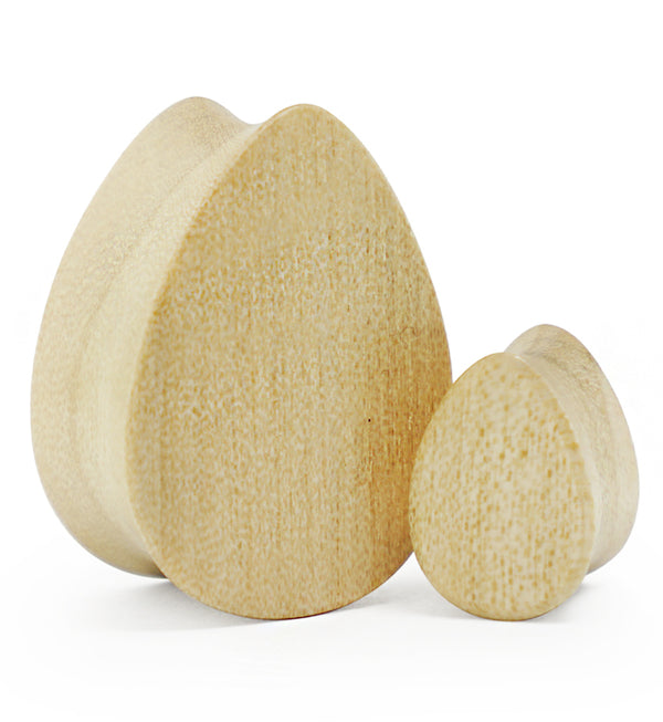 Crocodile Wood Teardrop Plugs