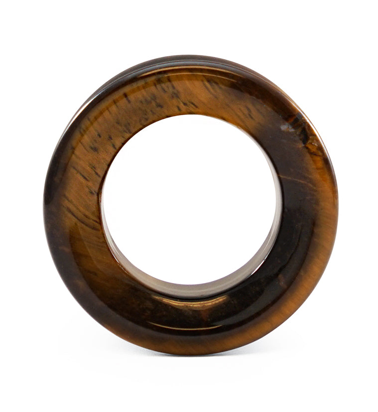 Tiger Eye Double Flare Tunnels