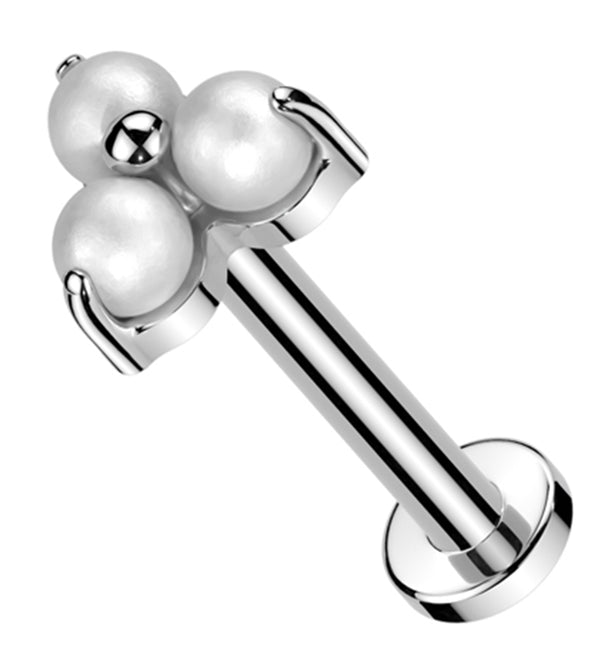 Trinity Pearl Internally Threaded Titanium Labret