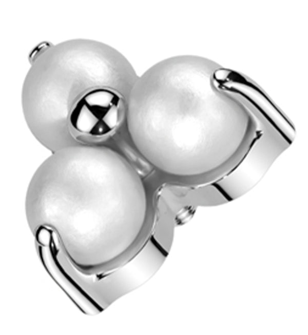 Trinity Pearl Internally Threaded Titanium Top