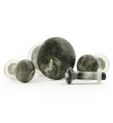 Wave Jasper Stone  Plugs - Single Flare