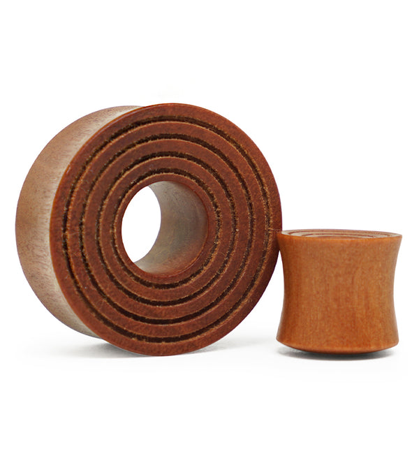 Saba Wood Ring Tunnels