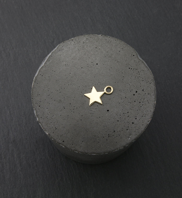 14kt Gold Star Charm