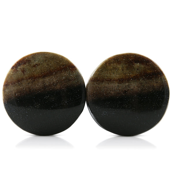 Petrified Wood Plugs 1 Inch (25mm) Version 4