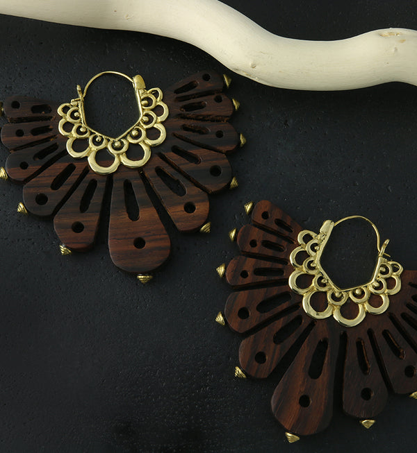 18G Winnow Wooden Hangers / Earrings