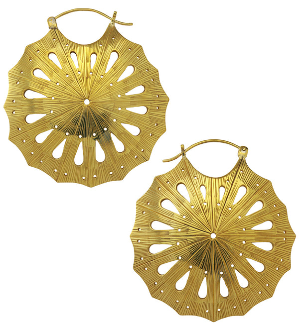 16G Canopy Brass Earrings