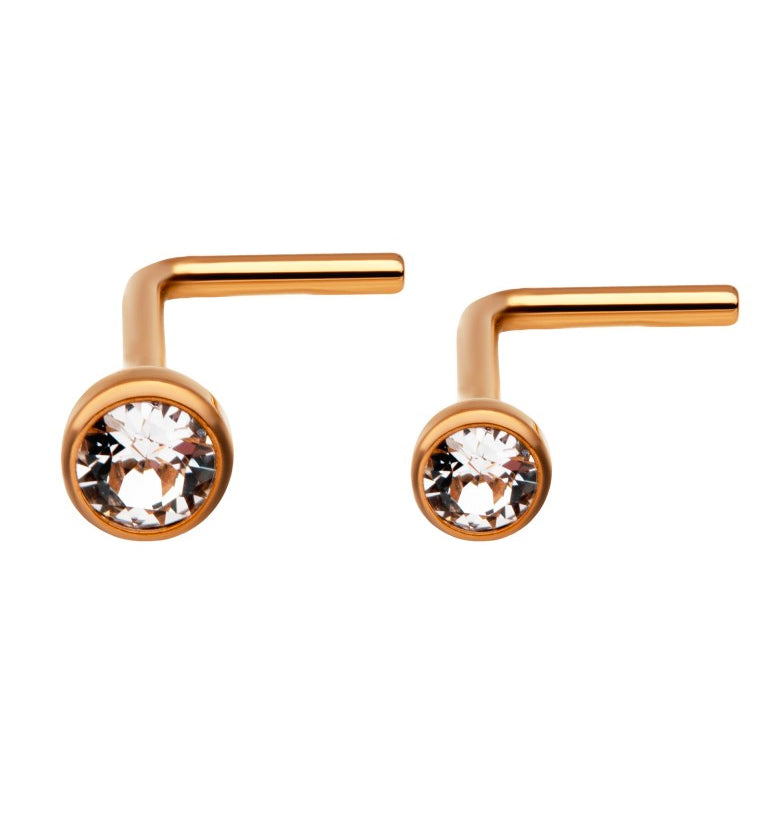 Nose ring hot sale 24kt gold