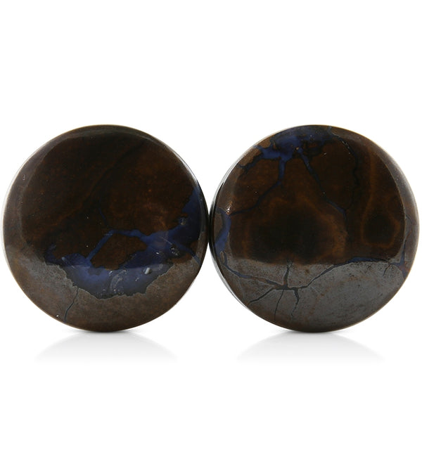 Boulder Opal Plugs 1 Inch (25mm) Version 1