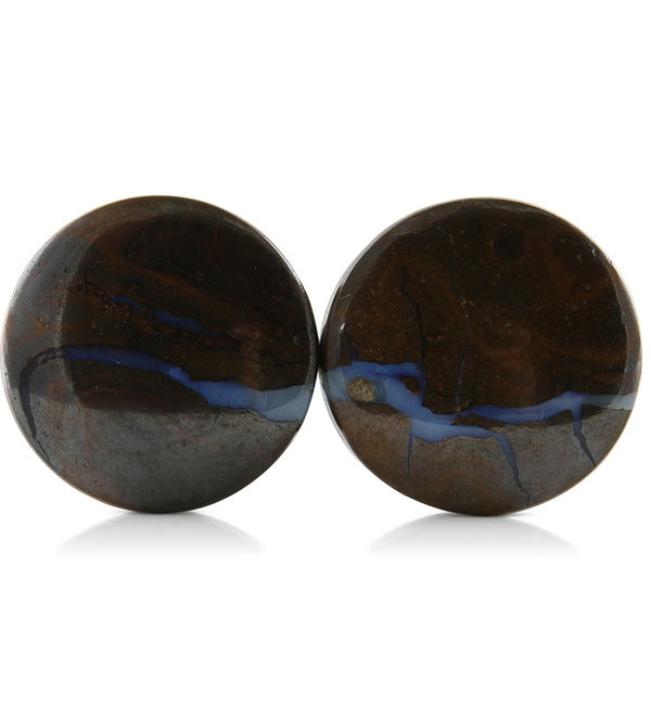 Boulder Opal Plugs 1 Inch (25mm) Version 5