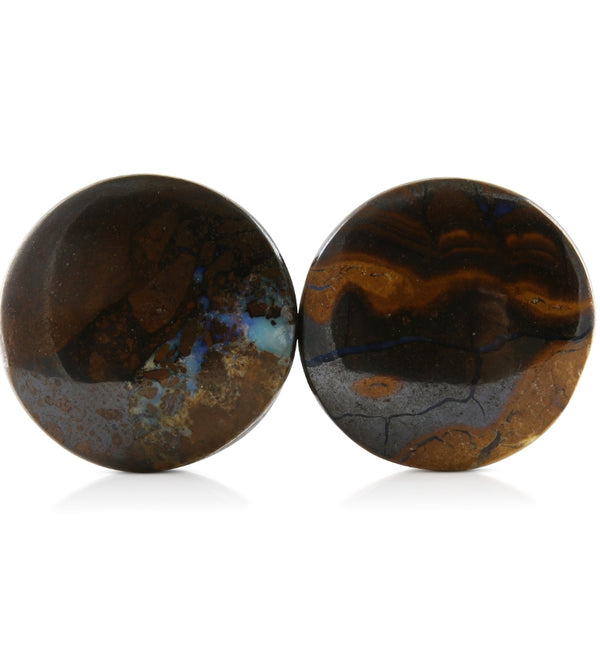 Boulder Opal Plugs 1 Inch (25mm) Version 10