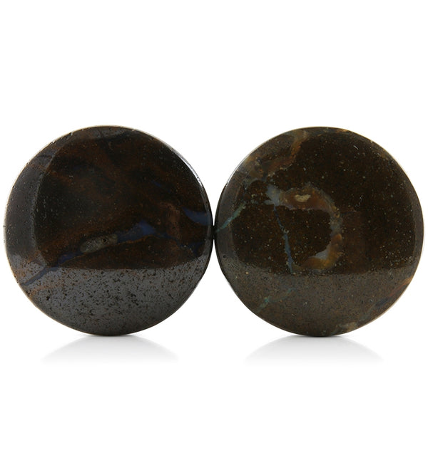 Boulder Opal Plugs 1 Inch (25mm) Version 13