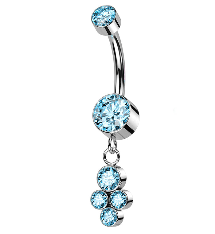 Titanium belly button bars online