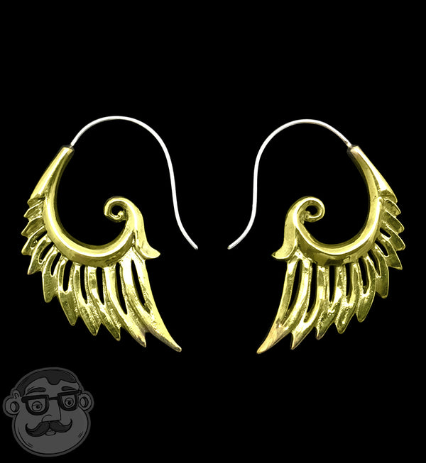 Can also be worn as earrings for lobes bigger then 18 gauge.