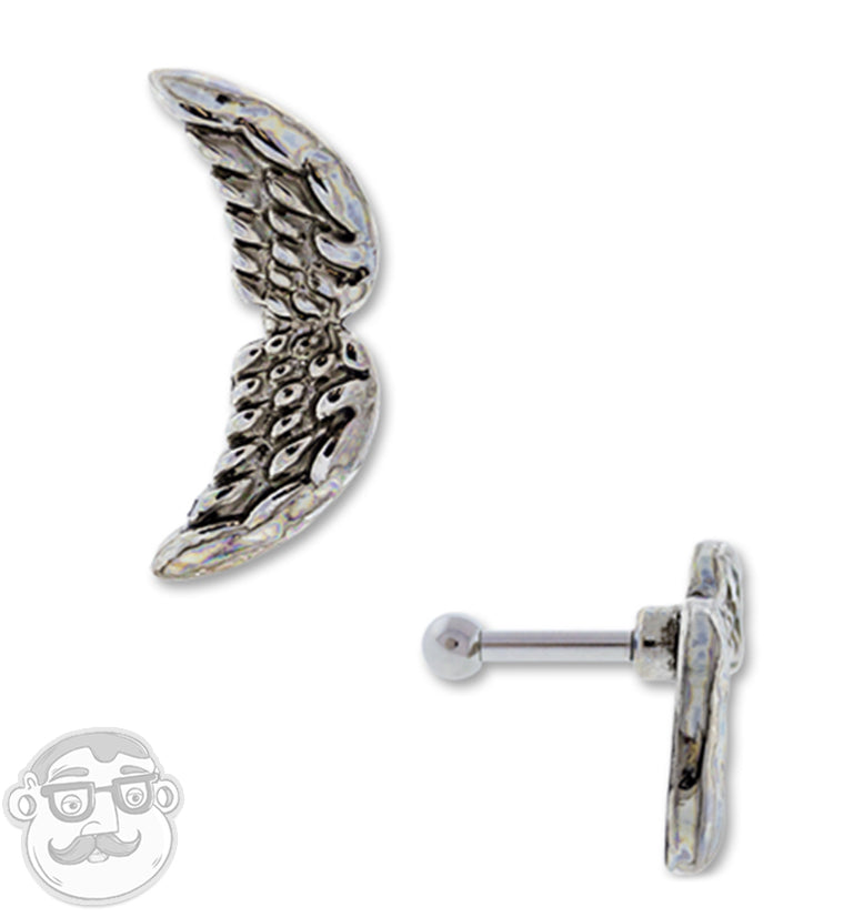 Angel Wing Tragus / Cartilage Barbell