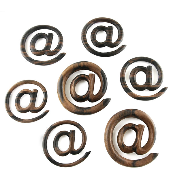 Email Wooden Hoop Hangers