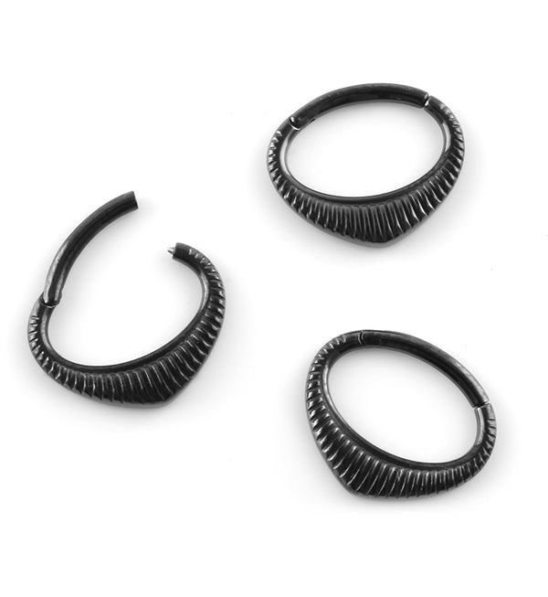 16G Black PVD Antioch Septum Clicker